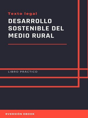 cover image of Desarrollo sostenible del medio rural